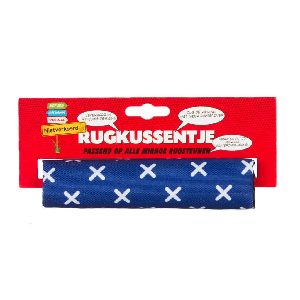 Newlooxs nietverkeerd rugsteun kussen mister misses x