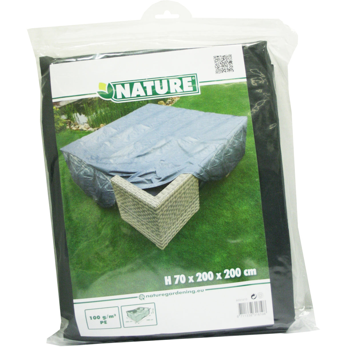Nature Tuinmeubelafdekhoes voor loungeset