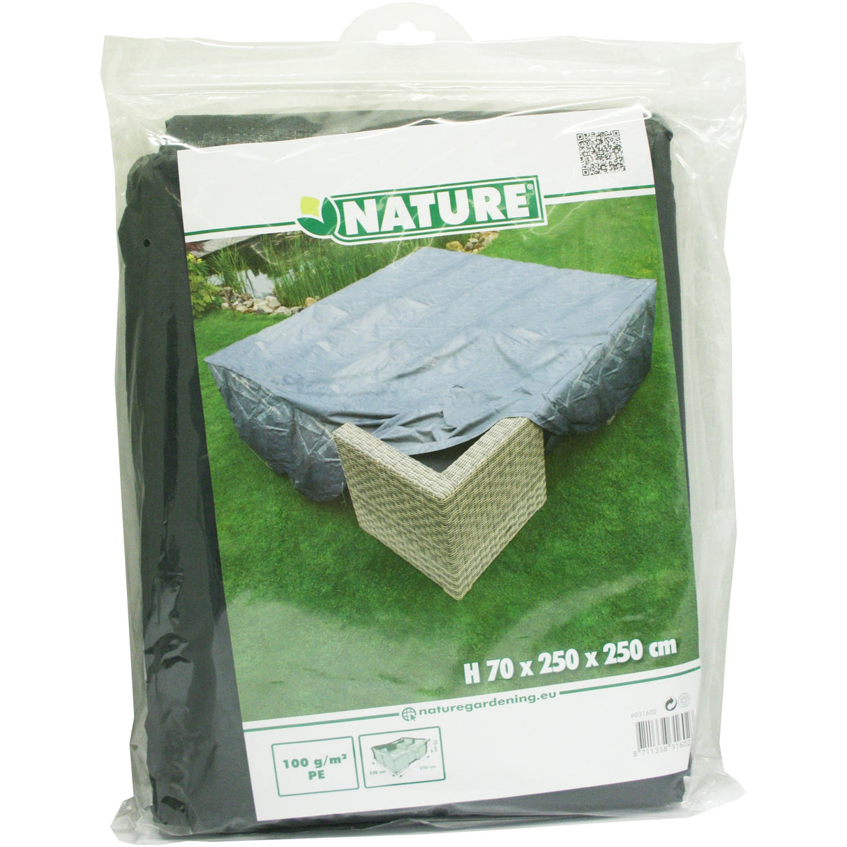 Nature Tuinmeubelafdekhoes voor loungeset