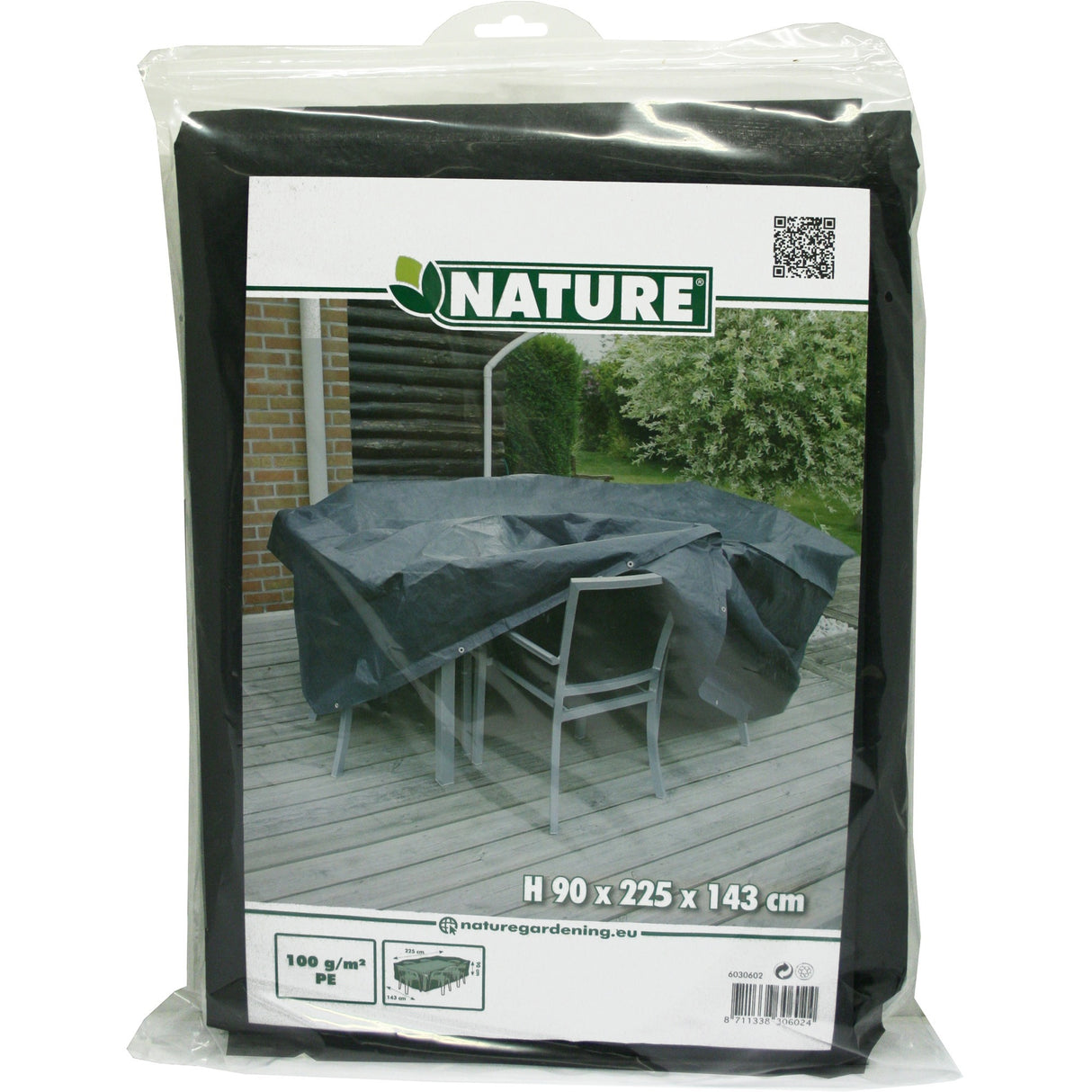 Nature Tuinmeubelafdekhoes voor stoelen en tafels