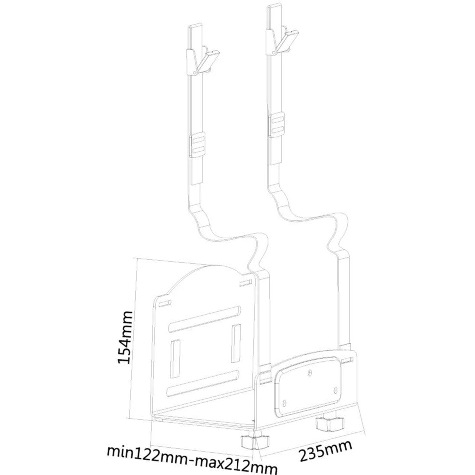 Neomounts by Newstar CPU-W100BLACK cpu houder