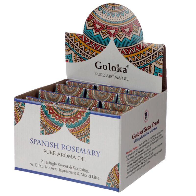 Spaanse rozemarijn 10ml - goloka geurolie
