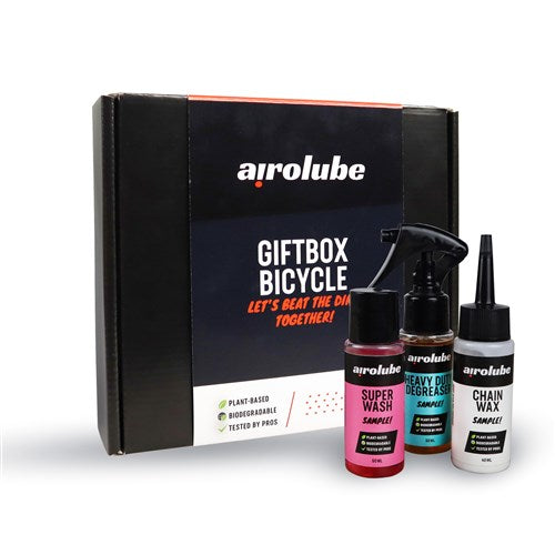 Giftbox Airolube voor de fiets