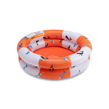 Ocean stripes | rood wit baby zwembad ø 60 cm