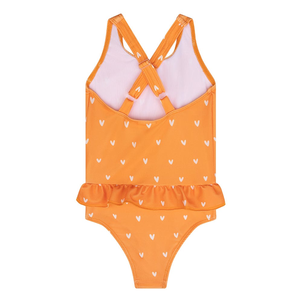Orange kiss | oranje meisjes uv badpak