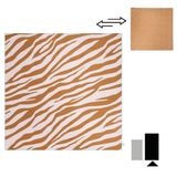 Vibrant stripes | oranje microvezel handdoek 180 x 180 cm