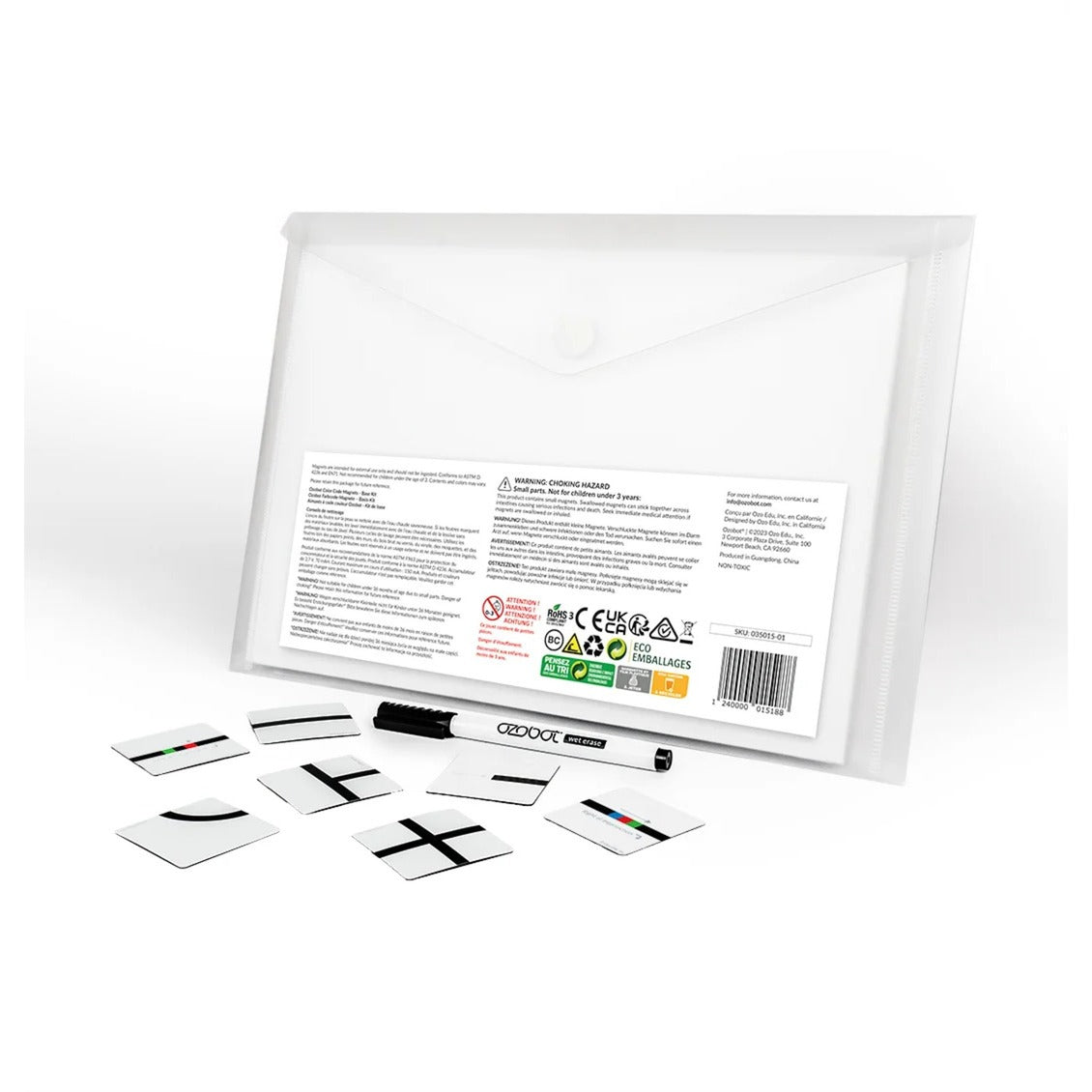 Ozobot Kleurcode Magneten: Basisset