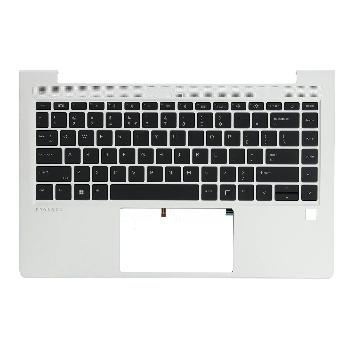 Hp laptop toetsenbord qwerty us + top cover, backlit