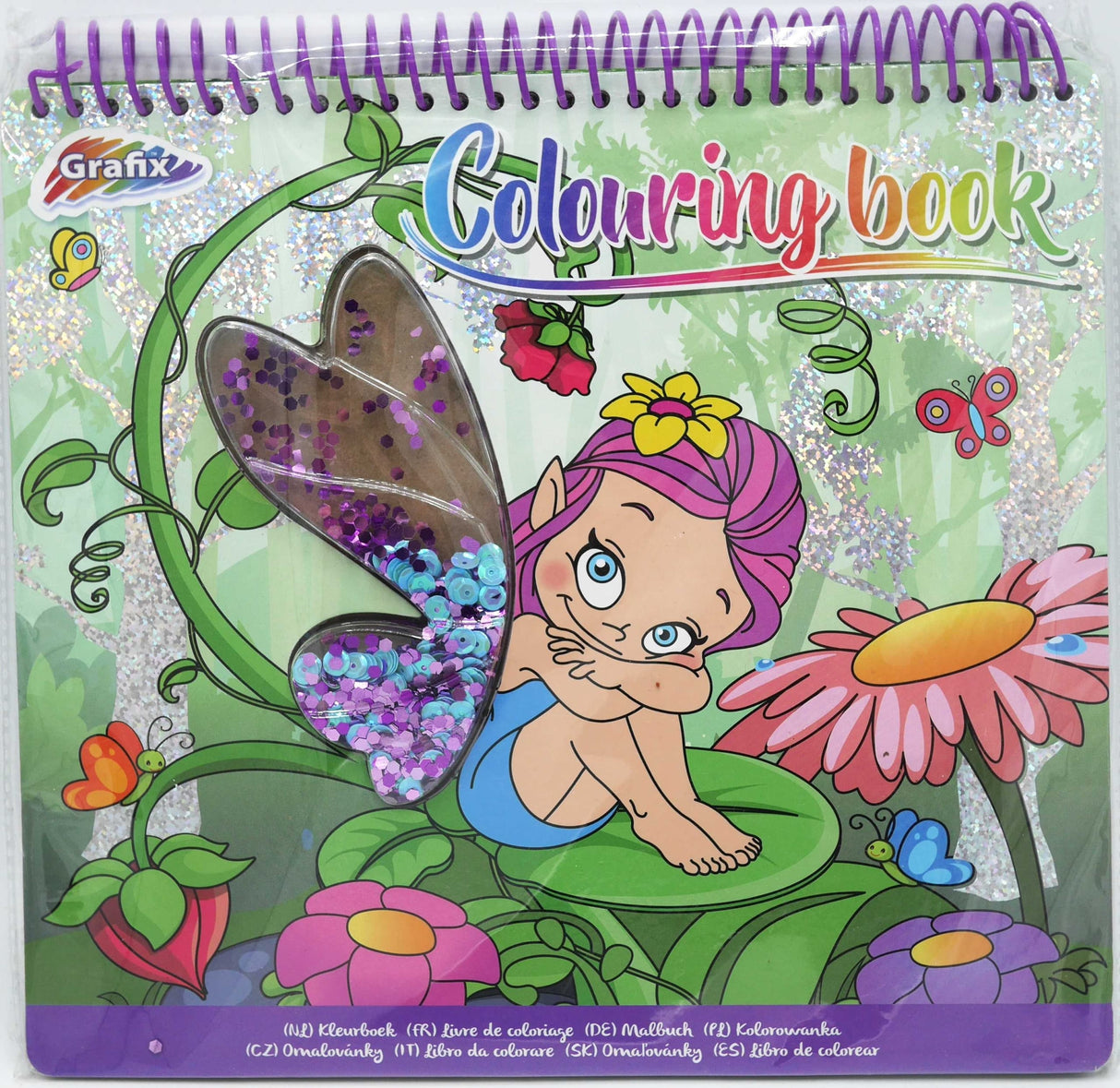 Bongers speelgoed elfjes kleurboek 20 pagina apos;s met elfjes stickers