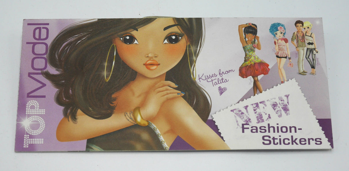 Van der doelen topmodel fashion stickers 4 velletjes