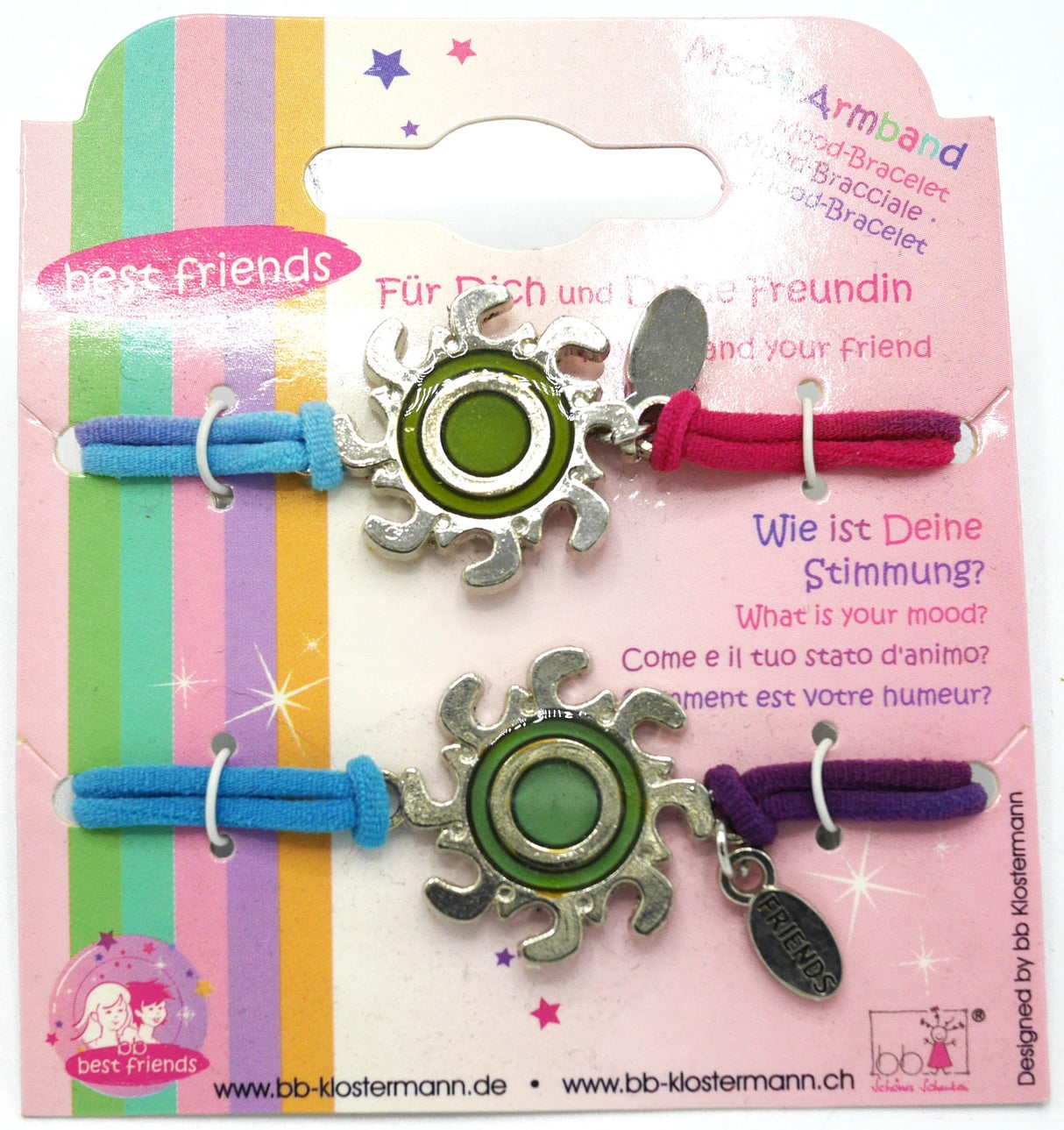 Van der doelen vriendschap armband, best friends veranderd van kleur welke stemming je bent