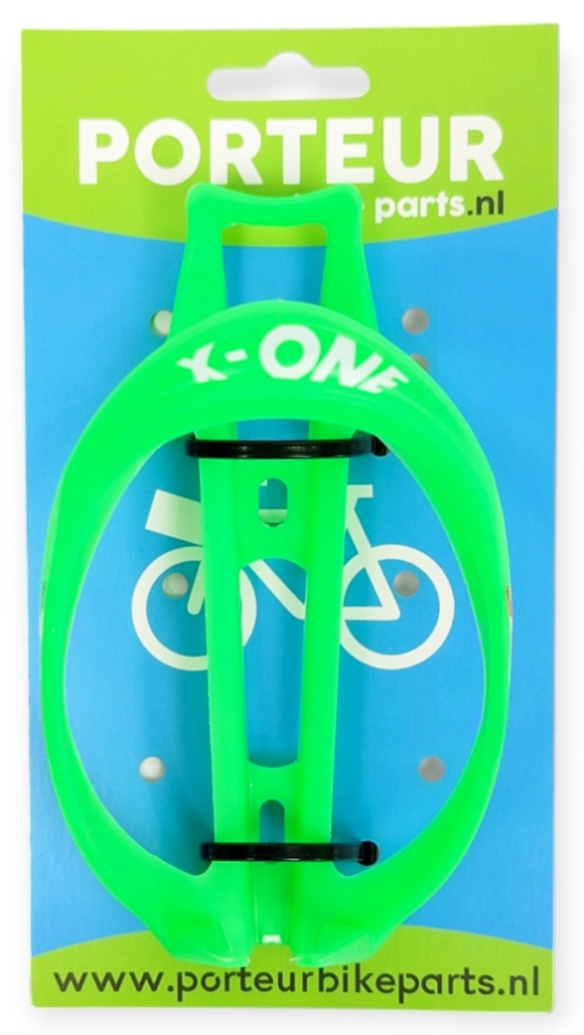 Porteur bidonhouder groen kunststof