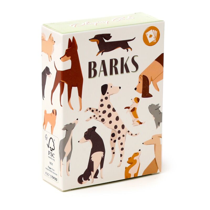 Barks hond speelkaarten kaartspel