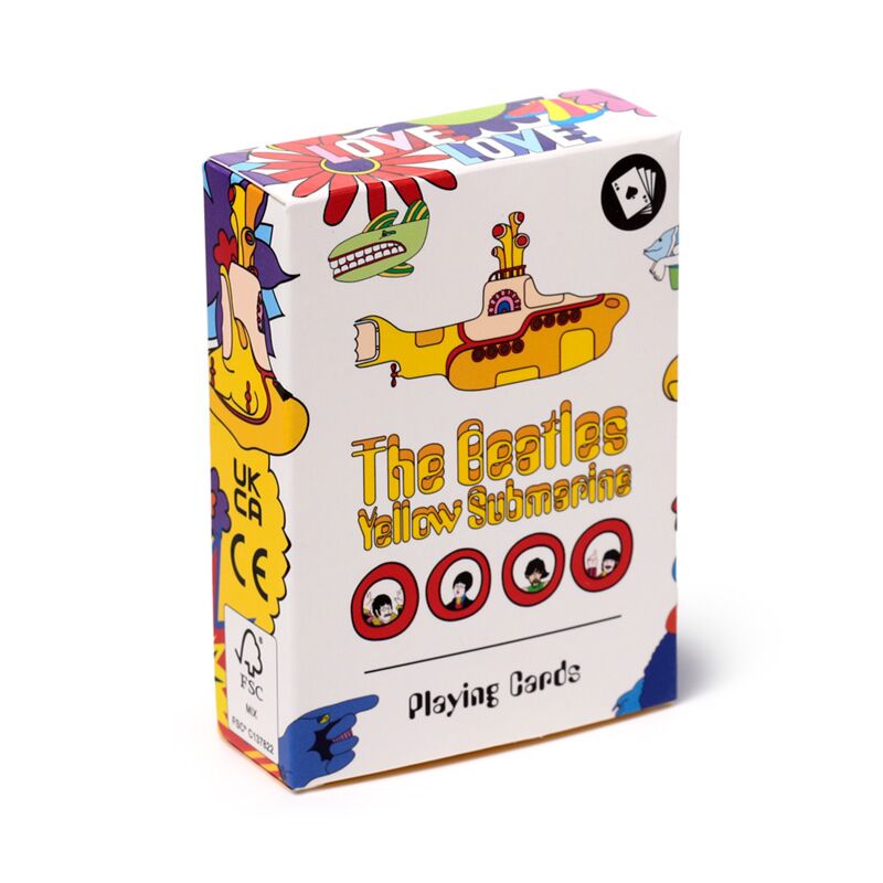 The beatles yellow submarine speelkaarten