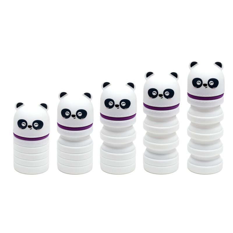 Adoramals panda pop up siliconen potloodetui