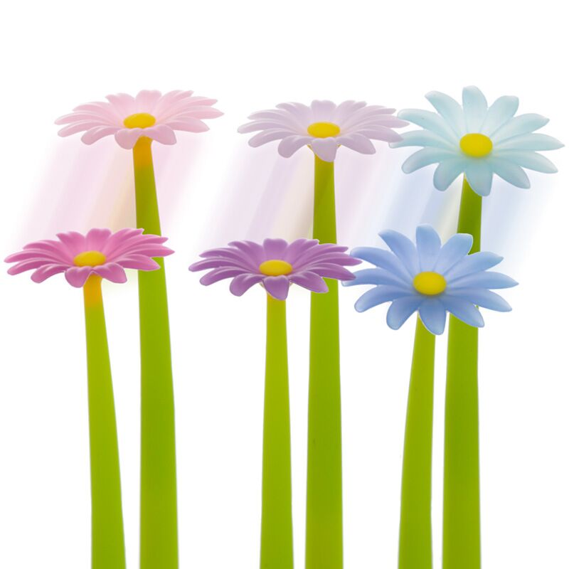 Uv kleurveranderende margriet fijnschrijver pen - zwart