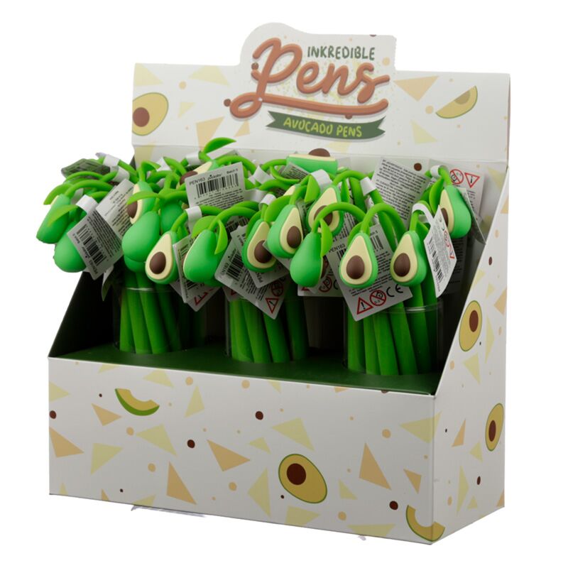 Avocado fijnschrijver pen - zwart