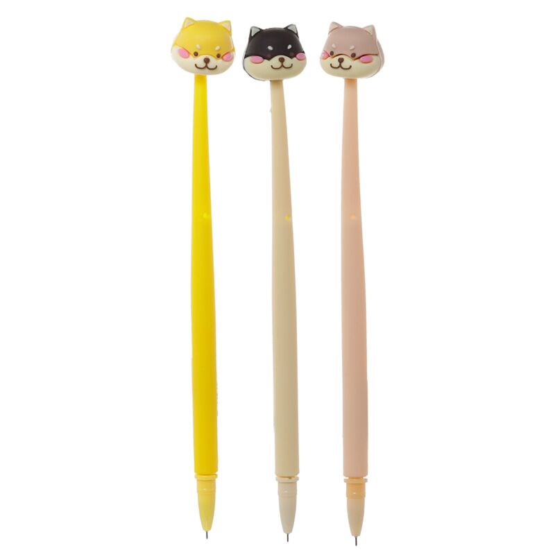Cutiemals shiba inu fijnschrijver pen - zwart
