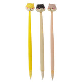 Cutiemals shiba inu fijnschrijver pen - zwart