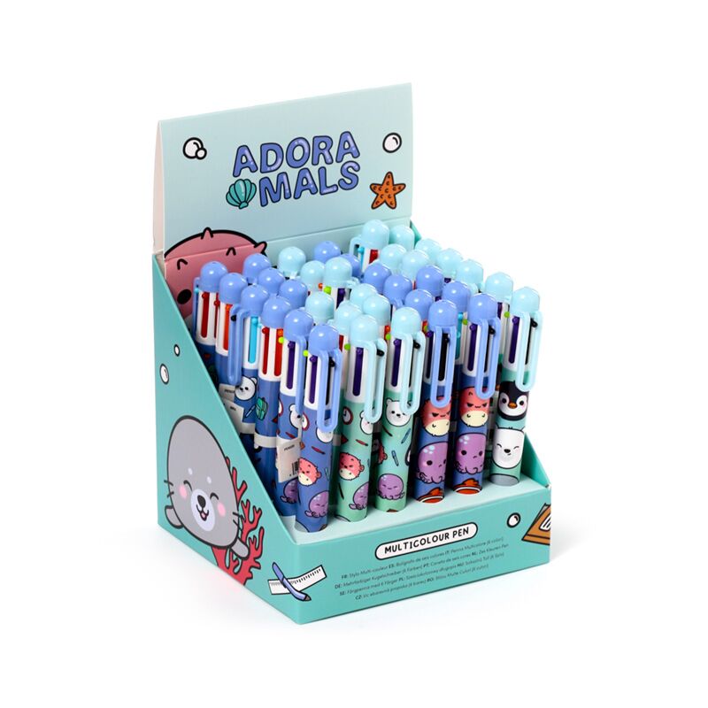 Adoramals zeeleven meer kleuren pen (6 kleuren)