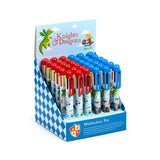 Ridders draken meerkleurige pen (6 kleuren)
