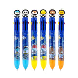Space team meerkleurige pen (8 kleuren)