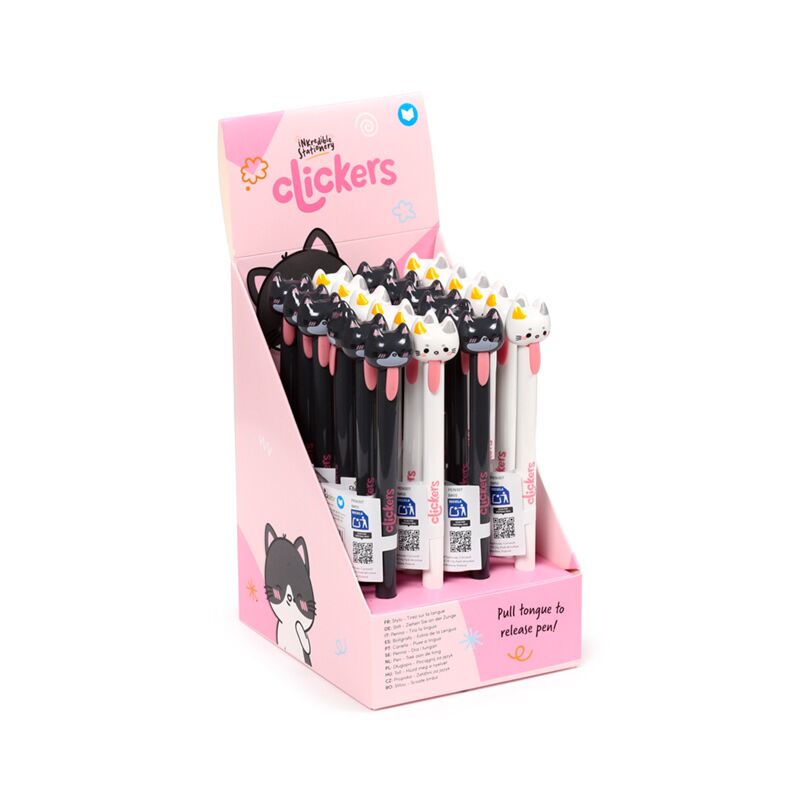 Adoramals kat tong-klikker pen