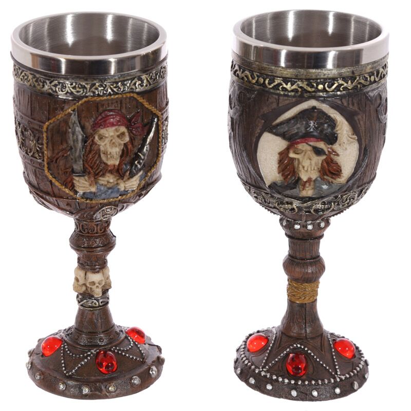 Decoratieve piraten kelk