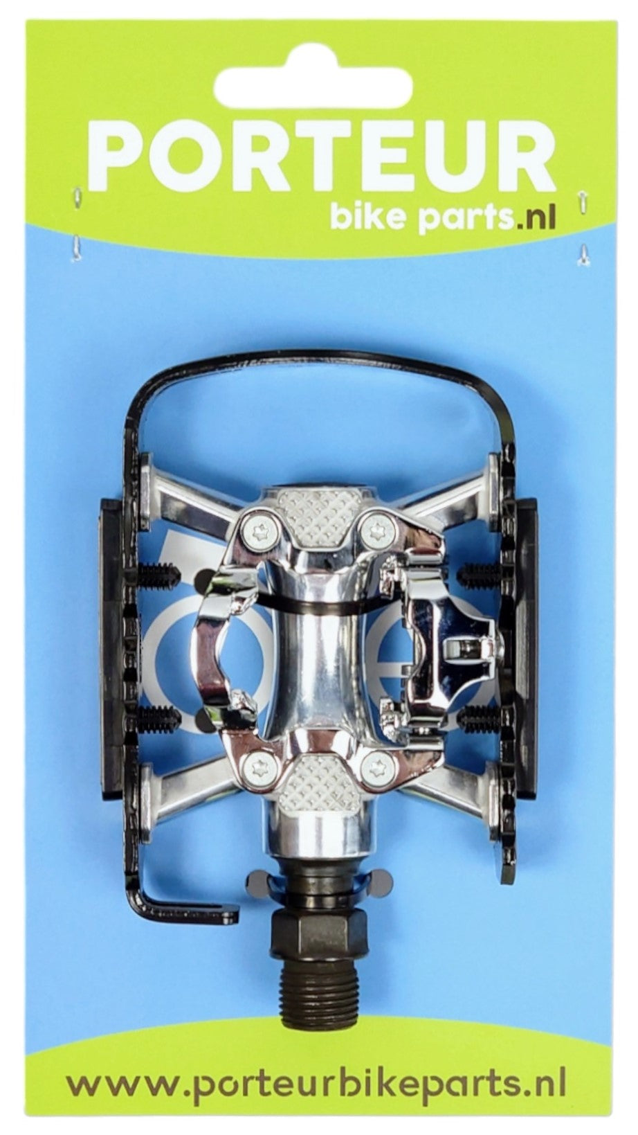 Porteur pedalen atb half clipless
