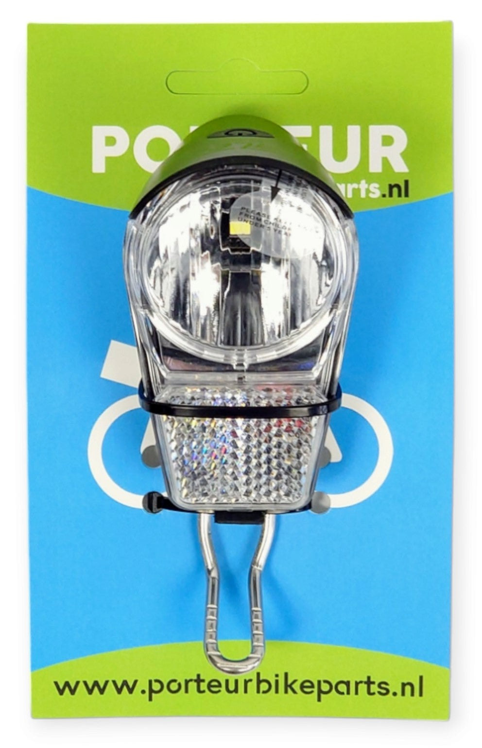Porteur koplamp galeo xb 4 lux kroon