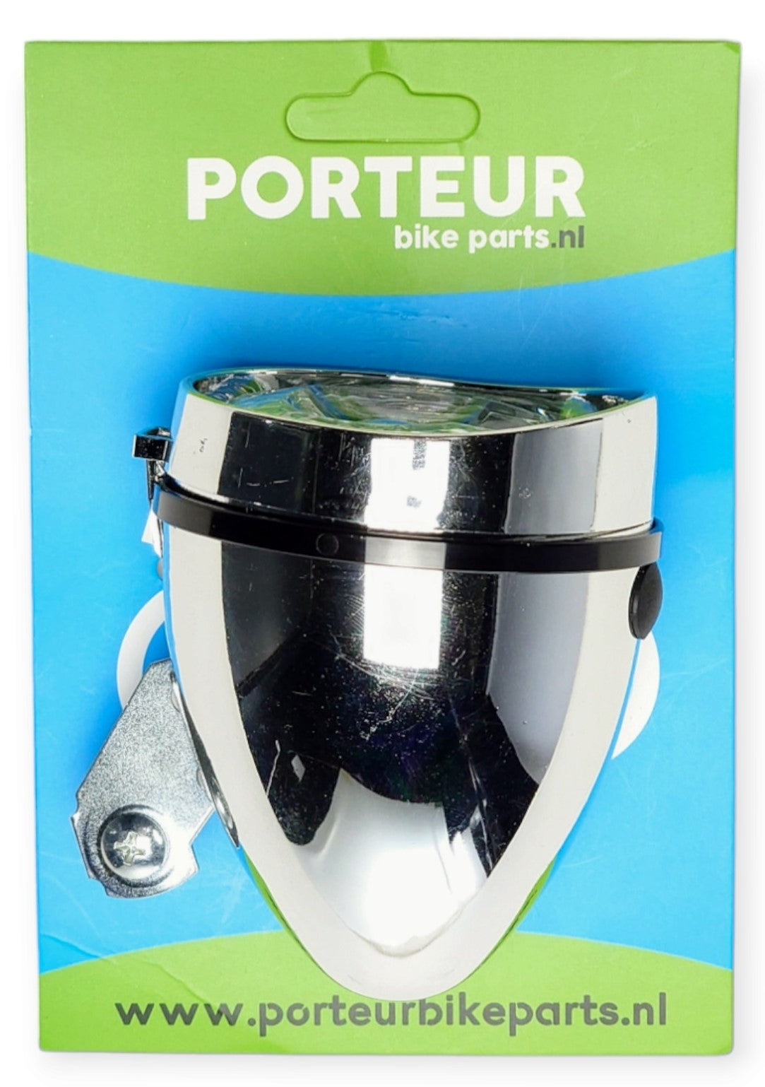 Porteur koplamp retro chroom