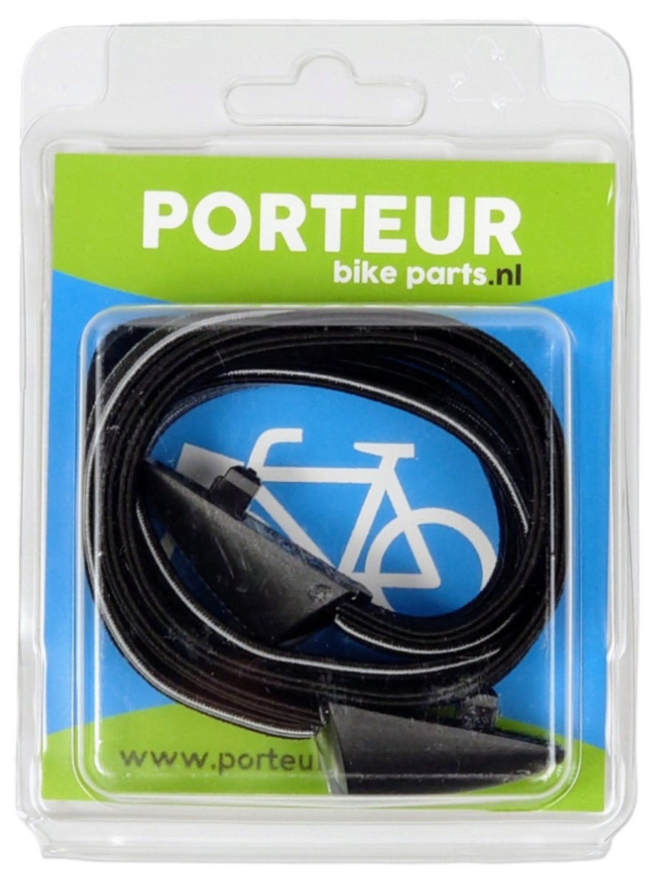 Porteur snelbinder 20 zwart grijs