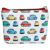 Retro fiat 500 pvc portemonnee