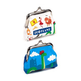 Schotland souvenir portemonnee met knip