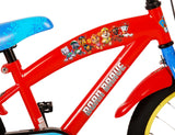 Paw Patrol Kinderfiets - Jongens - 16 inch - Rood Blauw