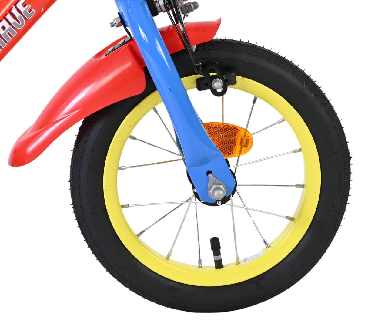 Paw Patrol kinderfiets - jongens - 12 inch - twee handremmen
