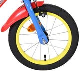 Paw patrol kinderfahrrad - jungen - 14 zoll - rot blau