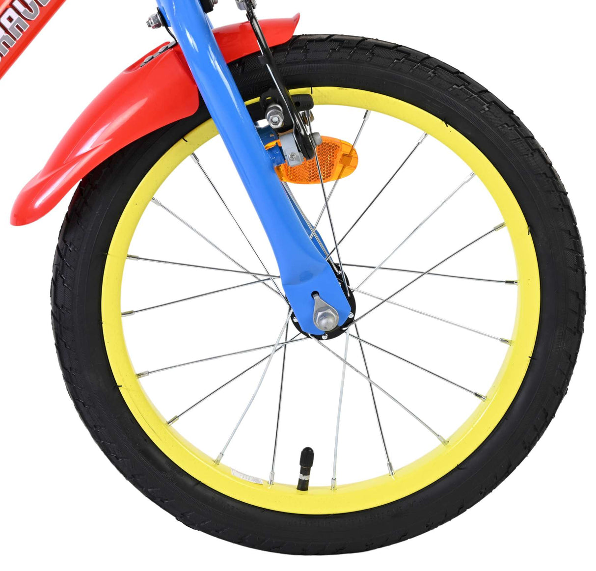 Paw patrol kinderfiets - jongens - 16 inch - rood blauw