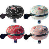 Display met 4 Basil Big Bell Wanderlust fietsbellen