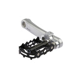 Mirage crankverkorters met rvs bouten aluminium t6 zilver