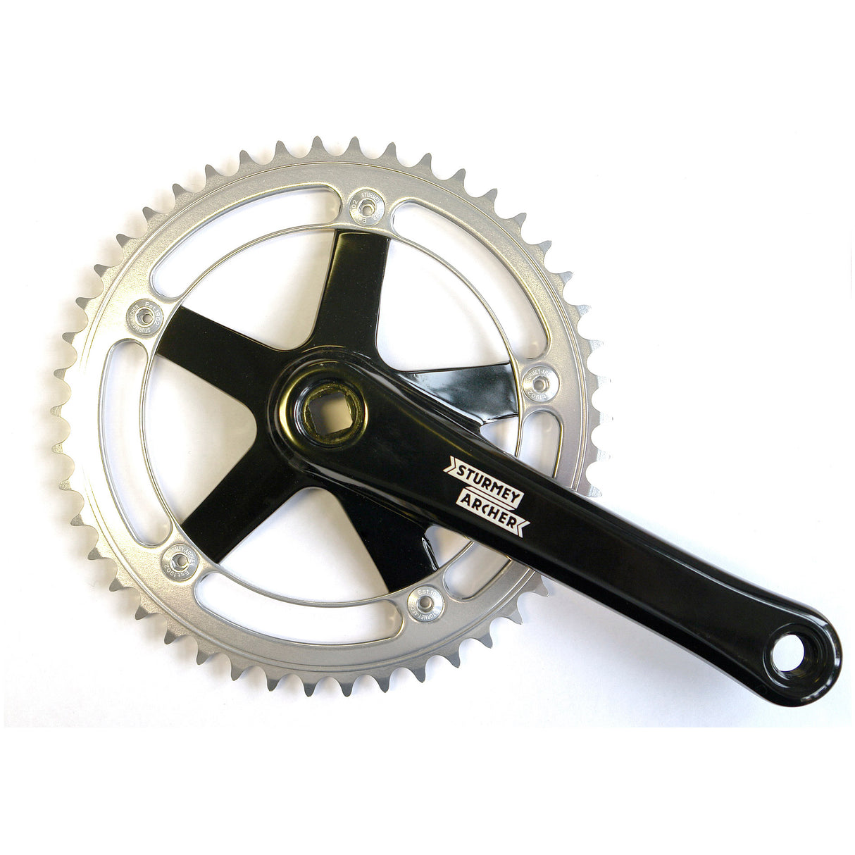 Sturmey archer crankstel zwart 48t 170mm fct68 (sa)