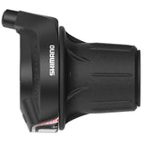 Shimano revo shifter 6v rechts sl-rv3006 2050mm zwart zilver