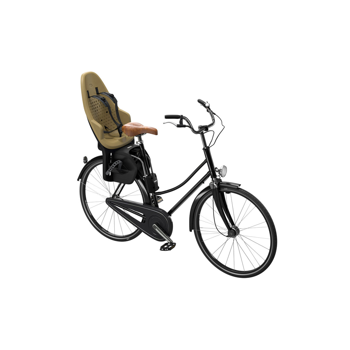 Yepp Achterzitje 2 Maxi framebevestiging fennel tan