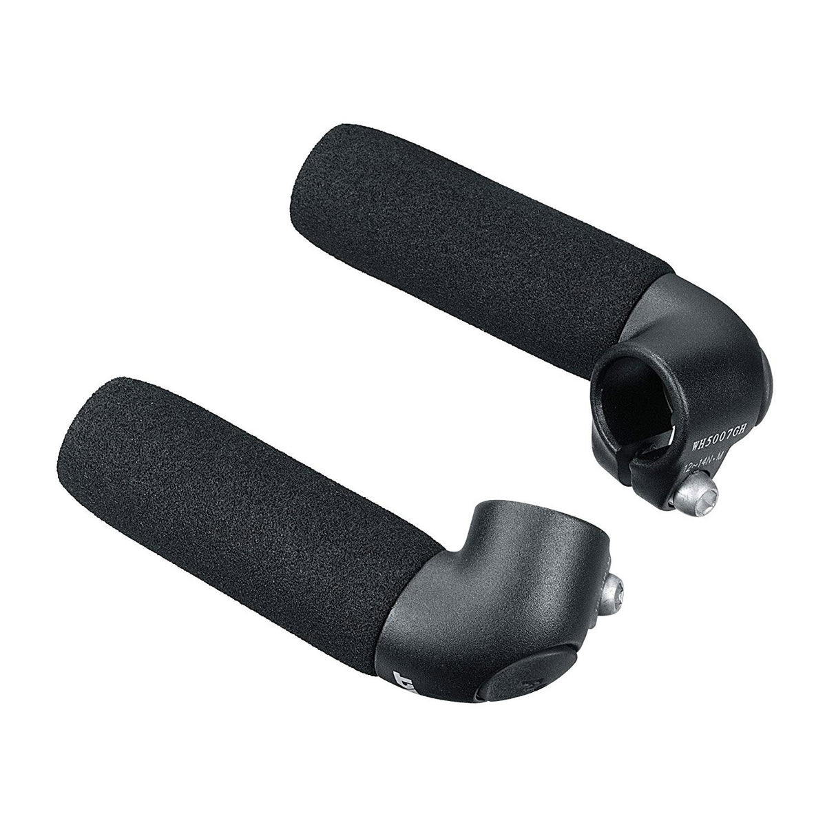 Rst ergotec bar-ends evo touring maat s niet-veelbaar alu zwart