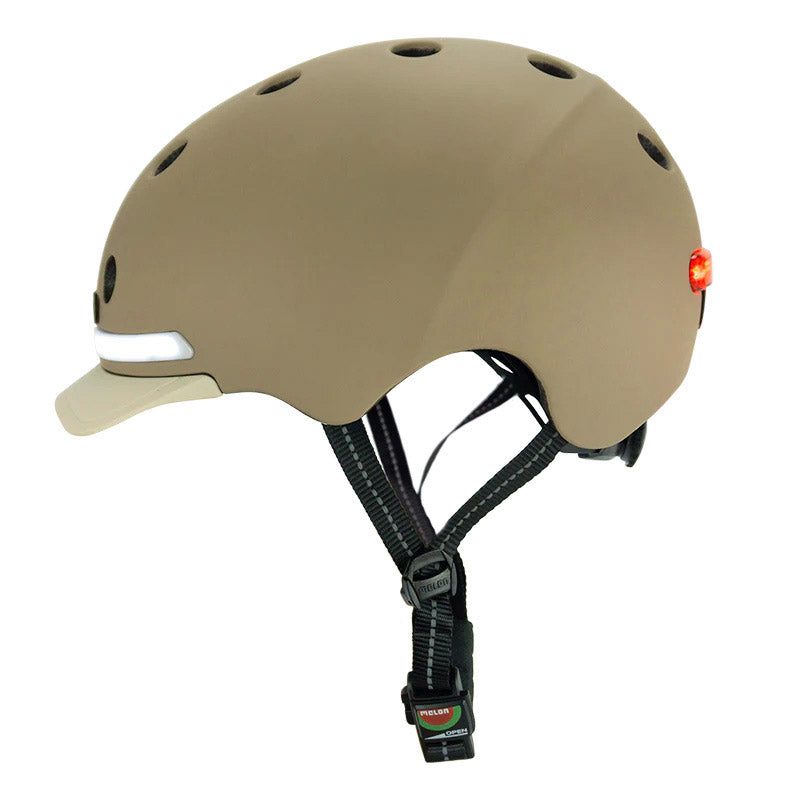 Melon helm met verlichting e-series moonlight xl-xxl