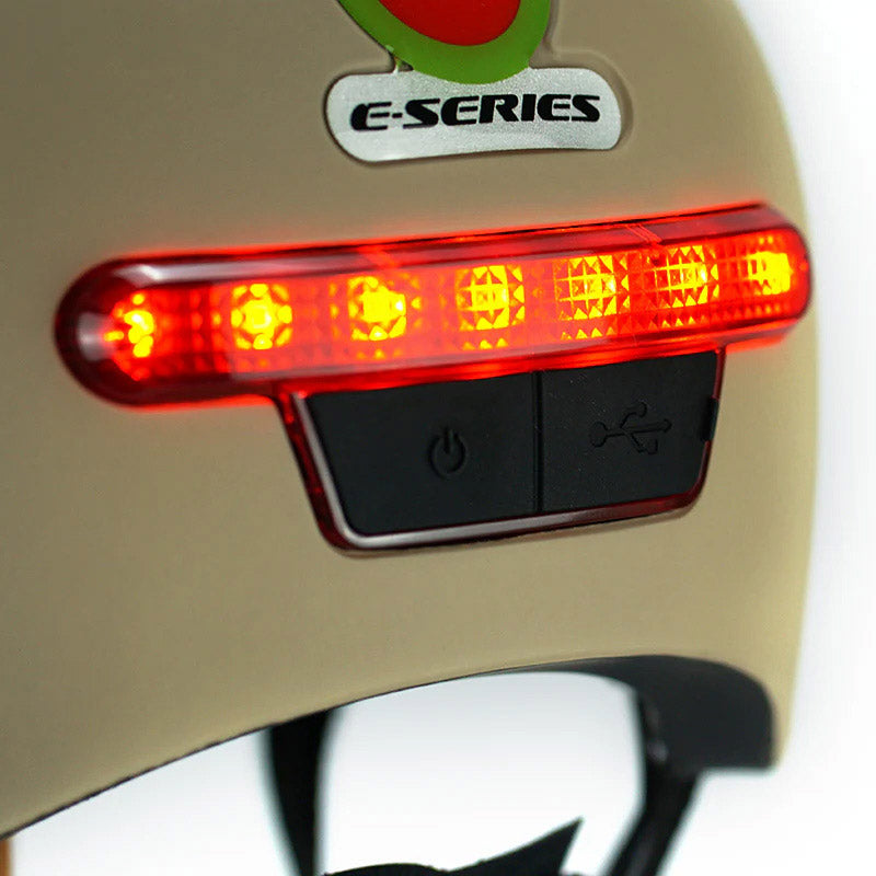 Melon helm met verlichting e-series moonlight xl-xxl