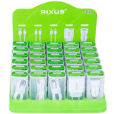 Olympic sportswear rixus baliedisplay gevuld rxds01 kabels en laders