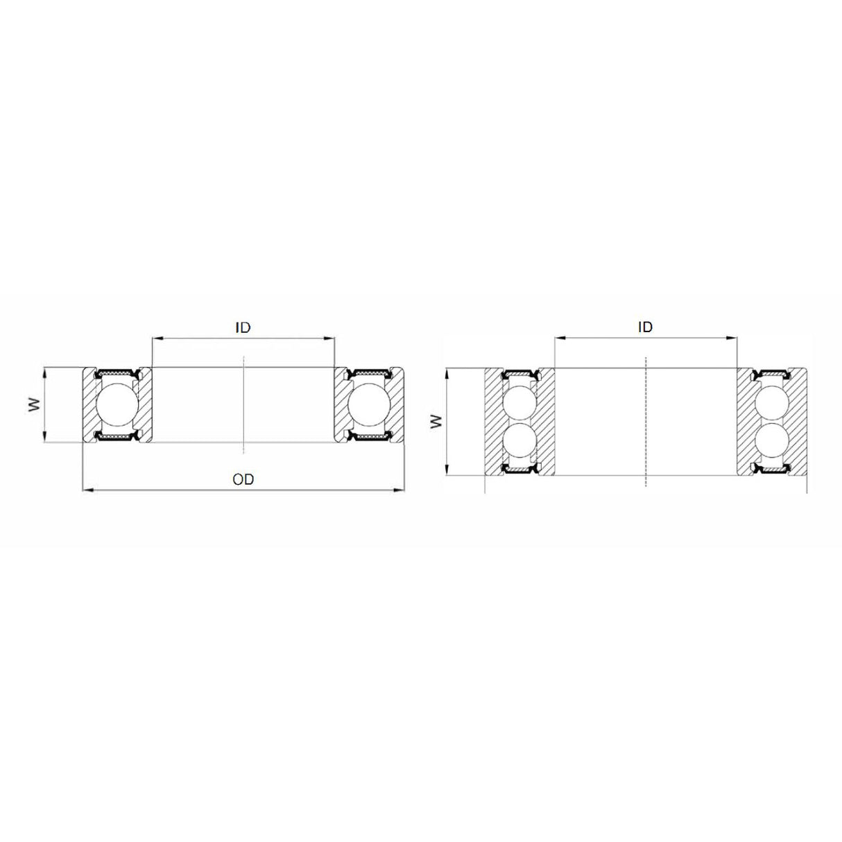 Marwi union kogellager max cb-450 6802v llu 15x24x5