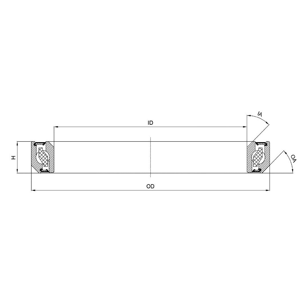 Marwi union balhoofdlager cb-715 30,15x41,0x7 36� 45�