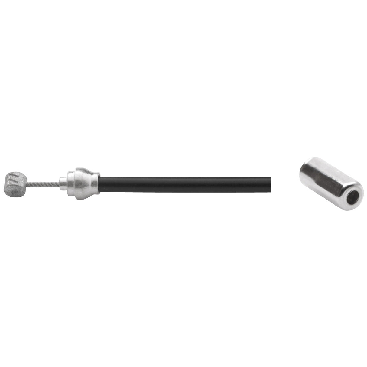 Elvedes remkabelkit t-nippel 540mm 900mm RVS zwart